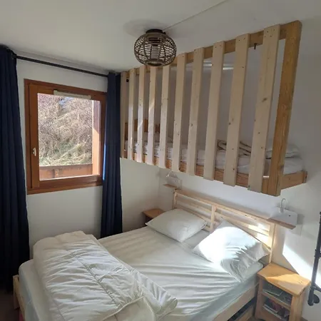 4 Couchages ,plein Sud Calme Апартаменты Ле дез Альп